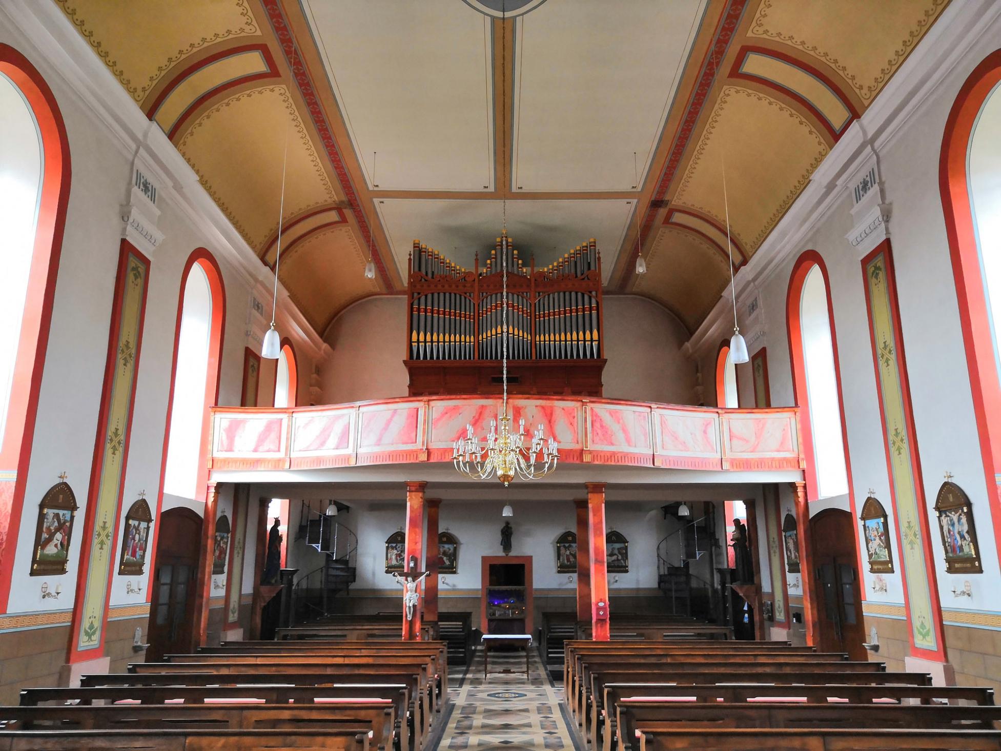 Orgel in Sailauf Harrison & Harrison 1902 © Martin Mahlmeister
