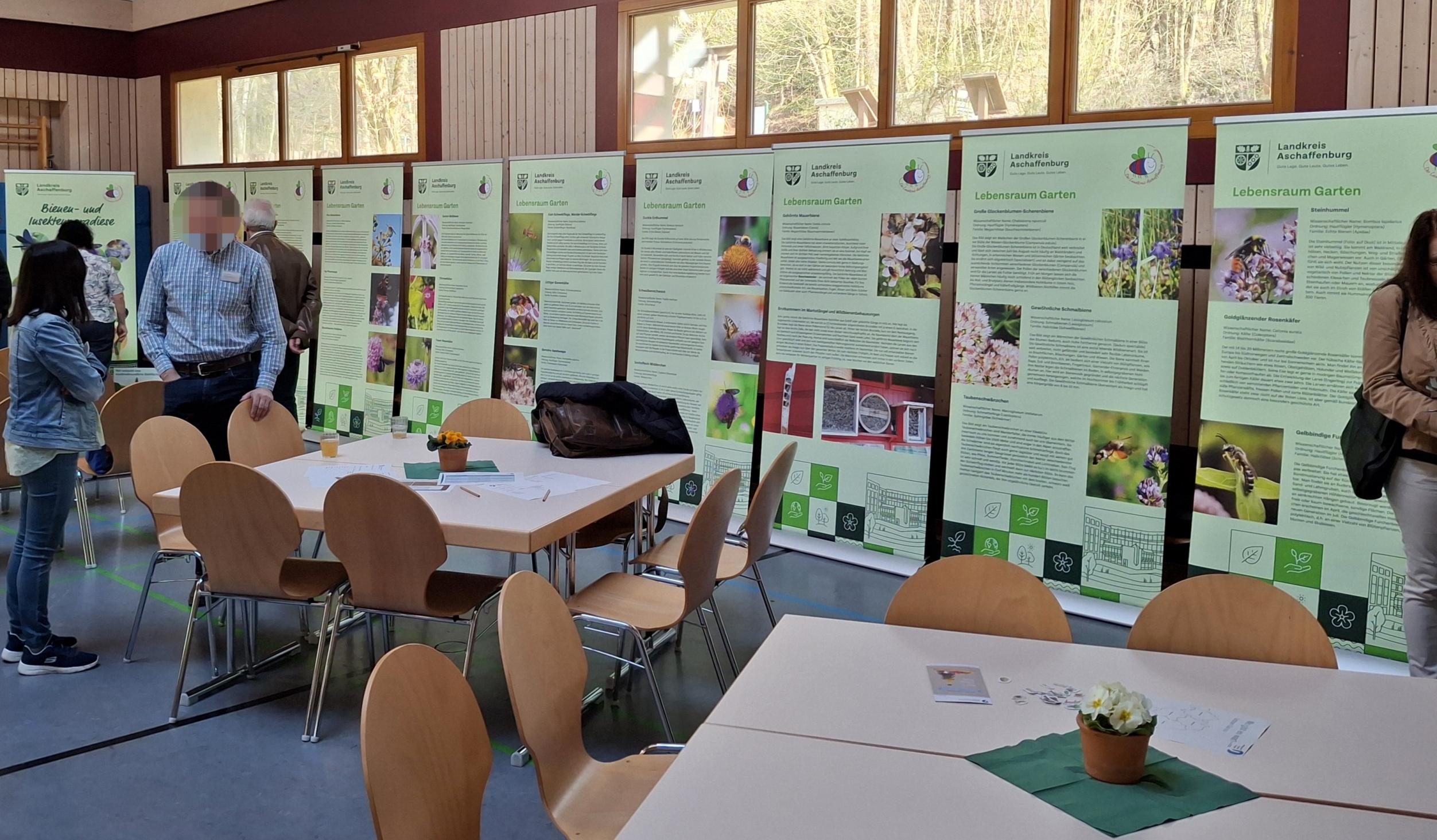 Foto der Ausstellung. © Foto: Landratsamt Aschaffenburg