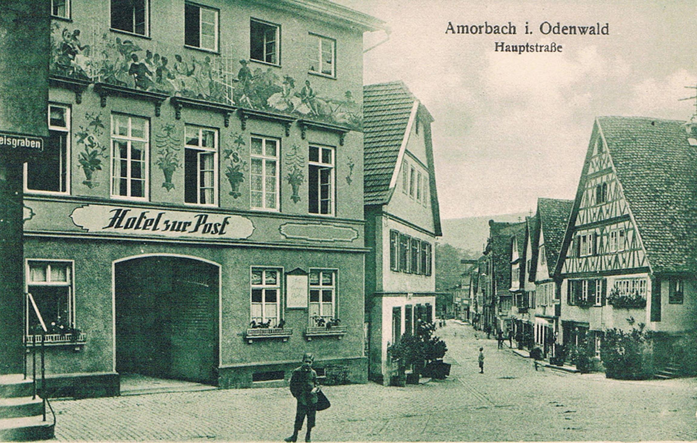 Amorbach Hotel Post © Archiv Ursula Abb