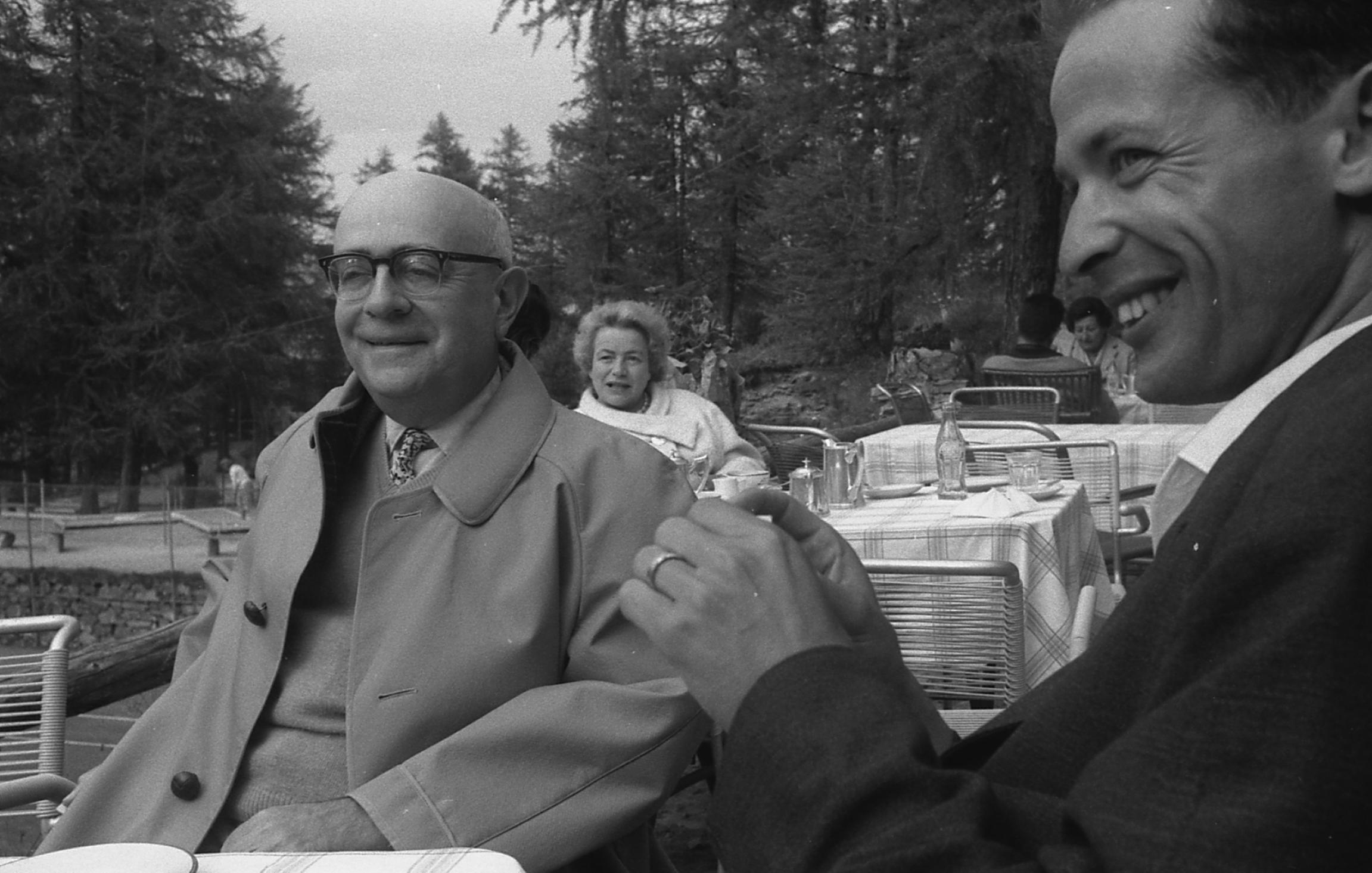 Theodor W. Adorno in Sils Maria 1961 © Foto Elisabeth Becker 