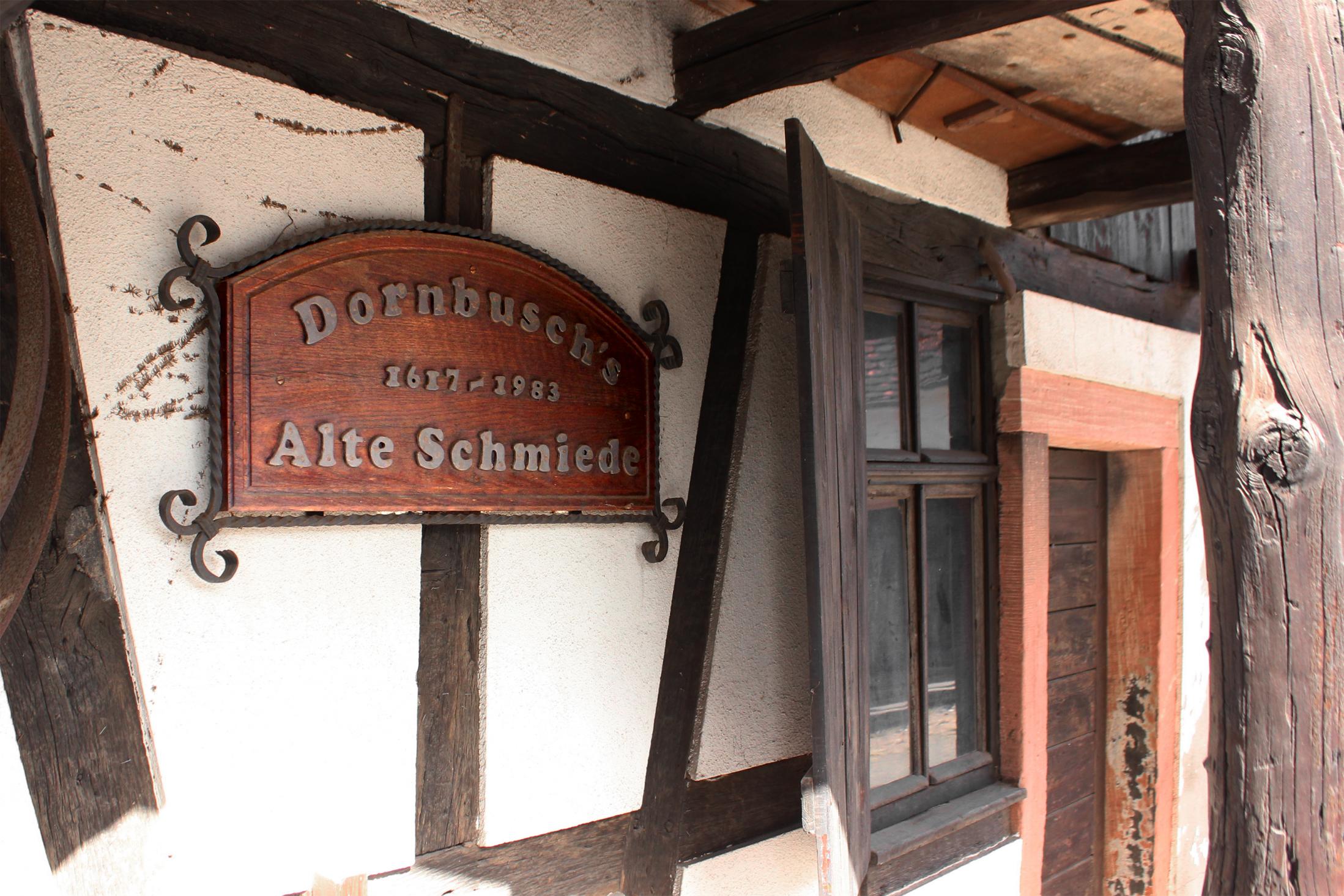 Unter dem heutigen Namen ist die Alte Schmiede erst seit rund 100 Jahren bekannt. Foto: LAG Main4Eck