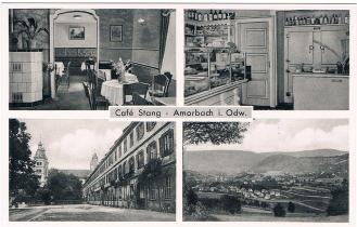 Amorbach Cafe Stang  © Archiv Ursula Abb