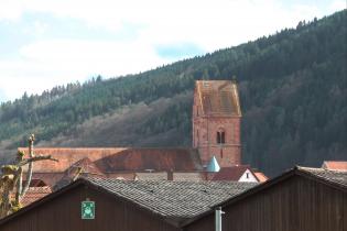 Das Ortsbild Dorfprozeltens wird von der Vituskirche dominiert. Foto: LAG MAin4Eck