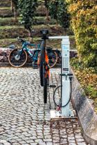 Fahrrad-Reparaturstation entlang der KahlgRunde © Landratsamt Aschaffenburg
